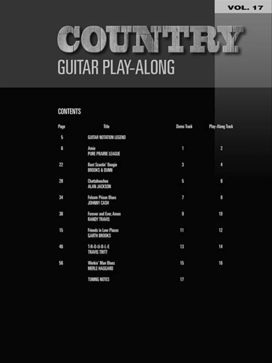 Country Electric Guitar scores gallery preview page 3
