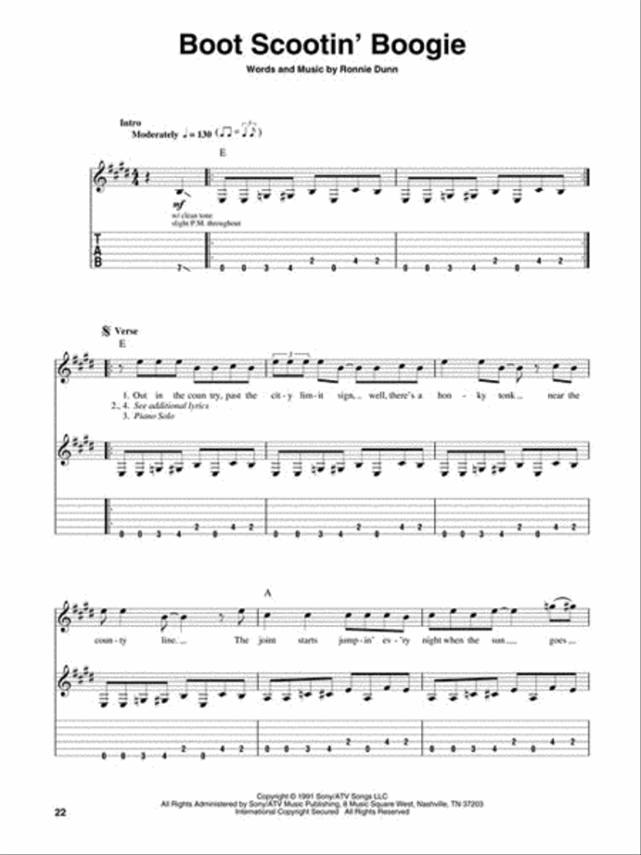 Country Electric Guitar scores gallery preview page 5