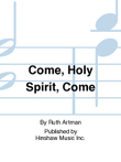 Come, Holy Spirit, Come
