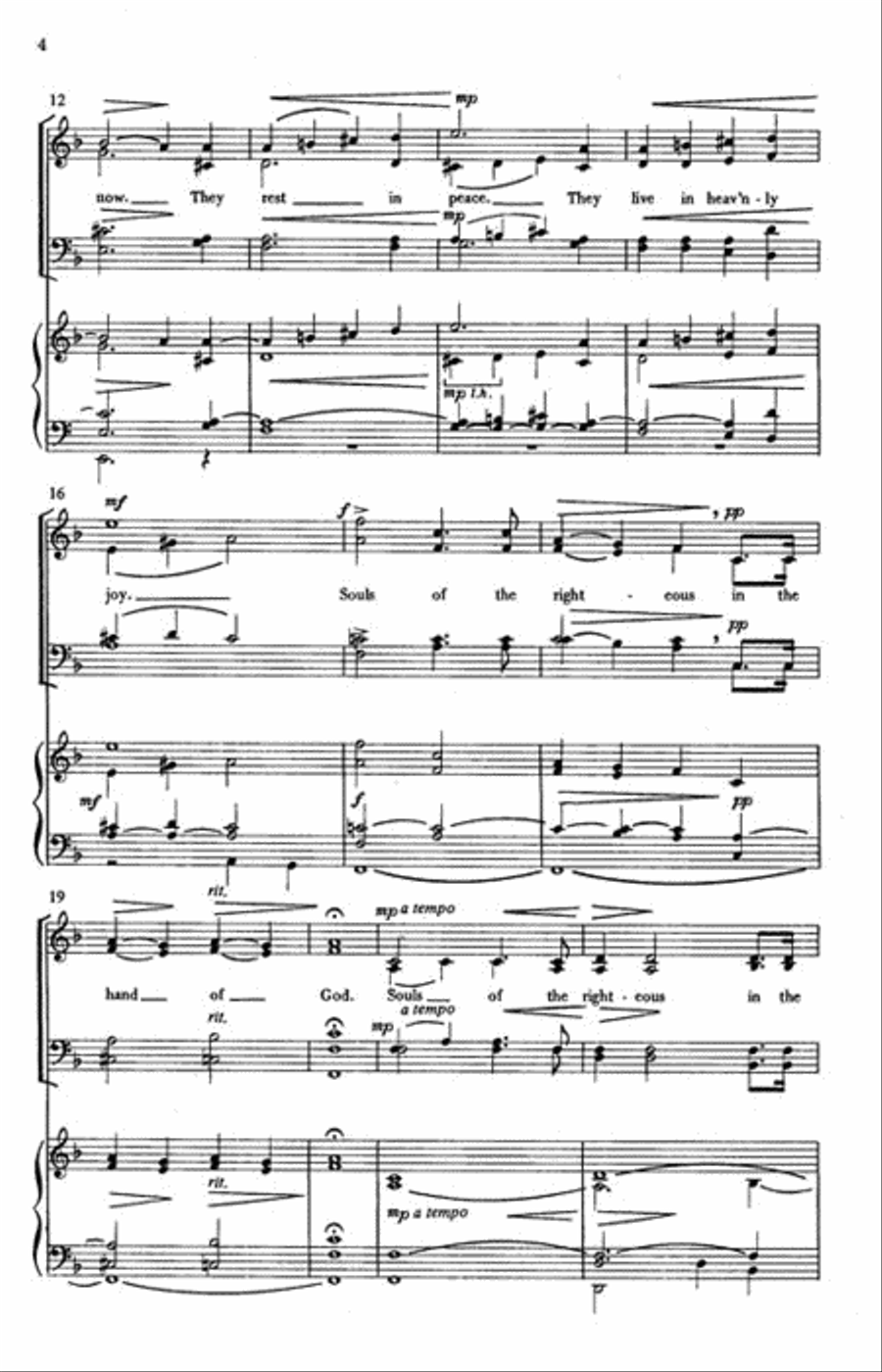Souls of the Righteous Souls of the Righteous 4-Part scores gallery preview page 3