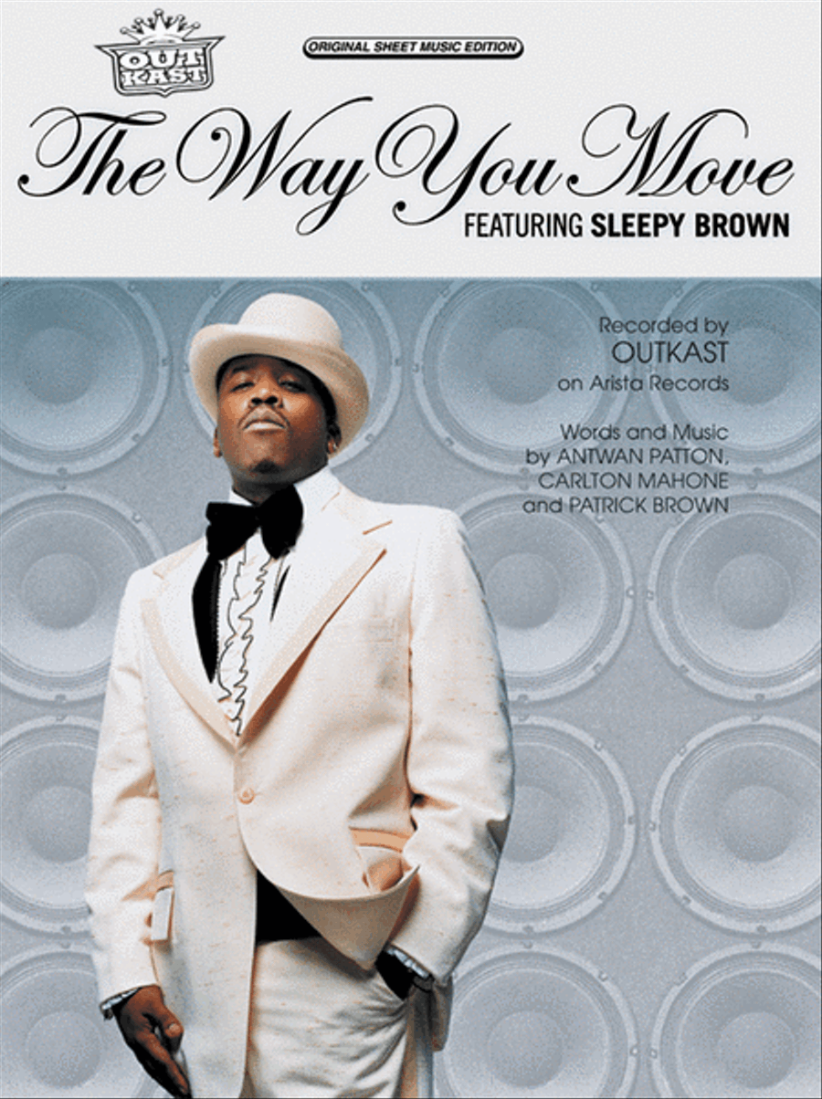 The Way You Move Piano, Vocal, Guitar scores gallery preview page 1