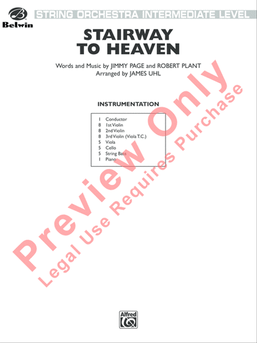 Stairway to Heaven Stairway to Heaven String Orchestra scores gallery preview page 2