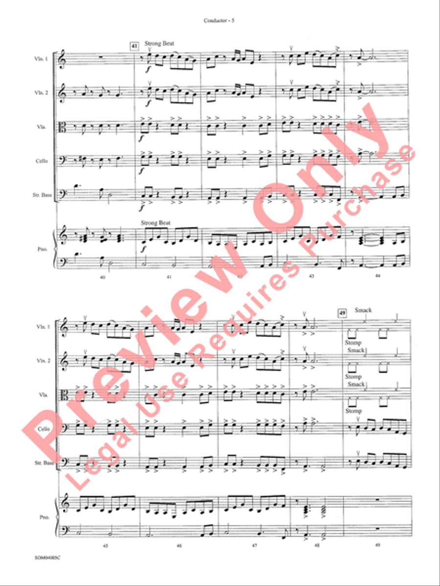 Stairway to Heaven Stairway to Heaven String Orchestra scores gallery preview page 7