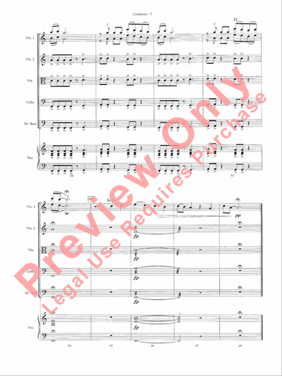 Stairway to Heaven Stairway to Heaven String Orchestra scores gallery preview page 9
