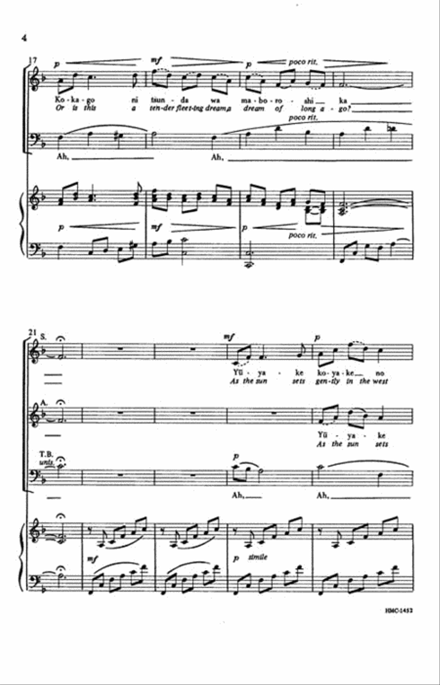 A Doyo Medley A Doyo Medley 4-Part scores gallery preview page 3