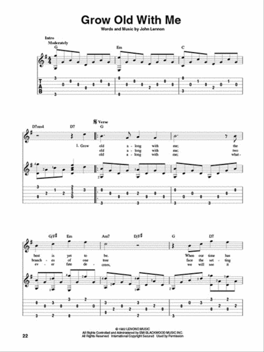 Fingerpicking Wedding Fingerpicking Guitar scores gallery preview page 5