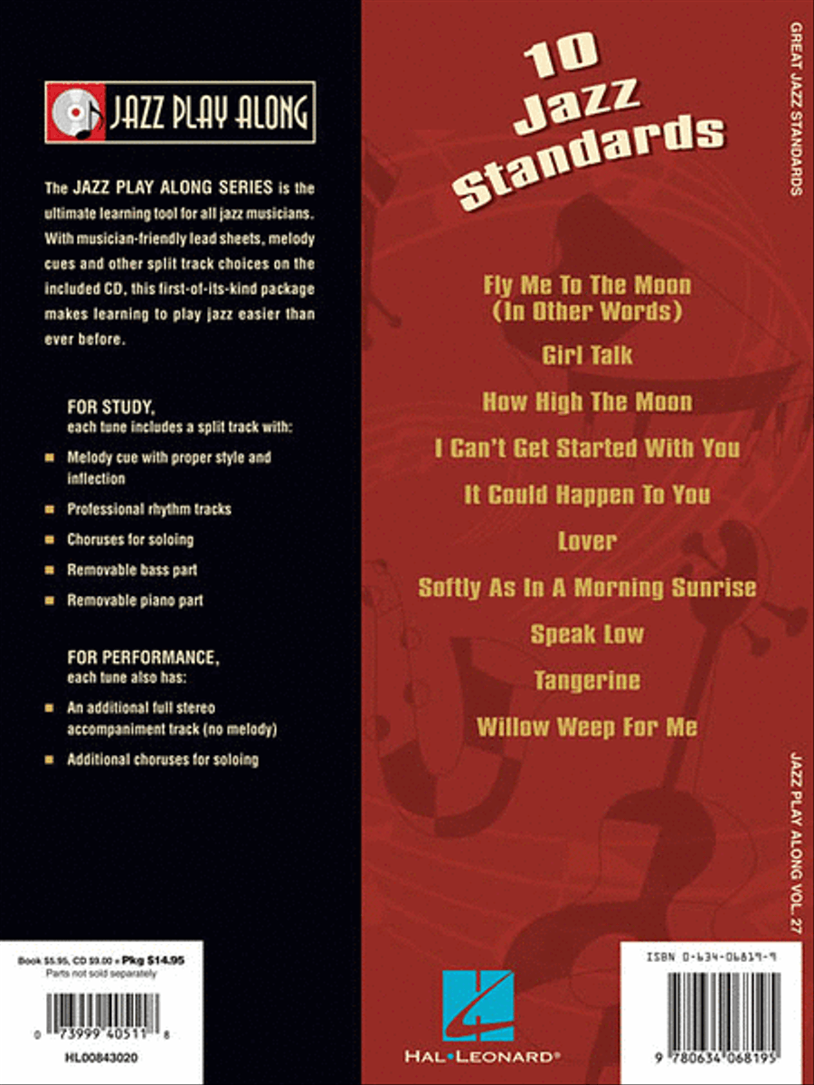 Great Jazz Standards - Volume 27 C Instrument scores gallery preview page 2