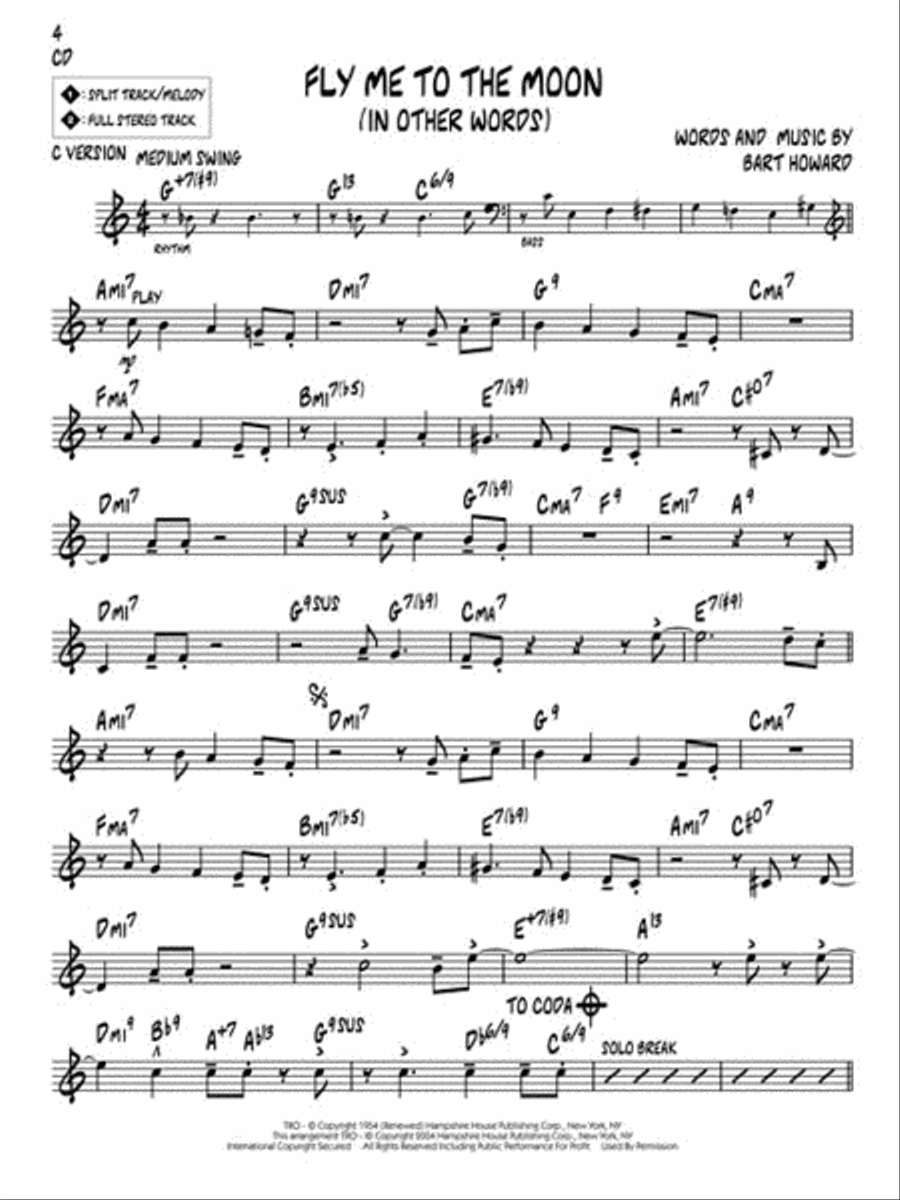 Great Jazz Standards - Volume 27 C Instrument scores gallery preview page 4