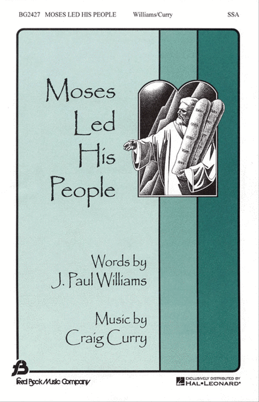 Moses Led His People Moses Led His People SSA scores gallery preview page 1
