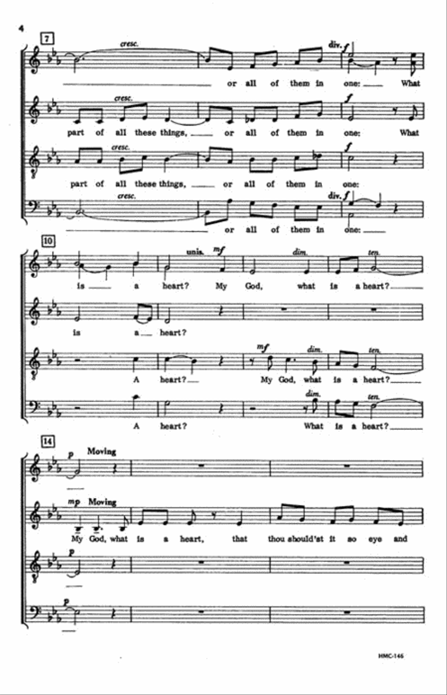 What Is A Heart What Is A Heart 4-Part scores gallery preview page 3