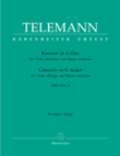 Concerto for Viola, Strings and Basso continuo G major TWV 51:G9