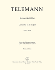 Concerto for Viola, Strings and Basso continuo G major TWV 51:G9 mini preview
