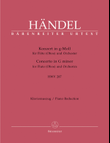 Concerto for Flute (Oboe) and Orchestra g minor HWV 287