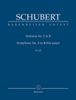 Symphony, No. 2 B flat major D 125