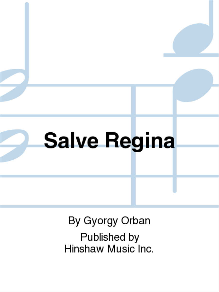Salve Regina Salve Regina 4-Part scores gallery preview page 1