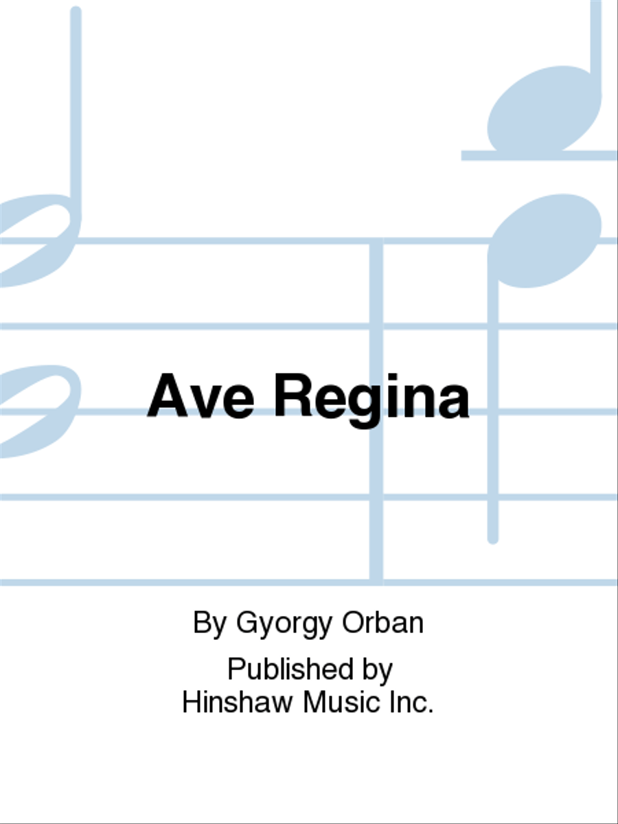 Ave Regina Ave Regina 4-Part scores gallery preview page 1