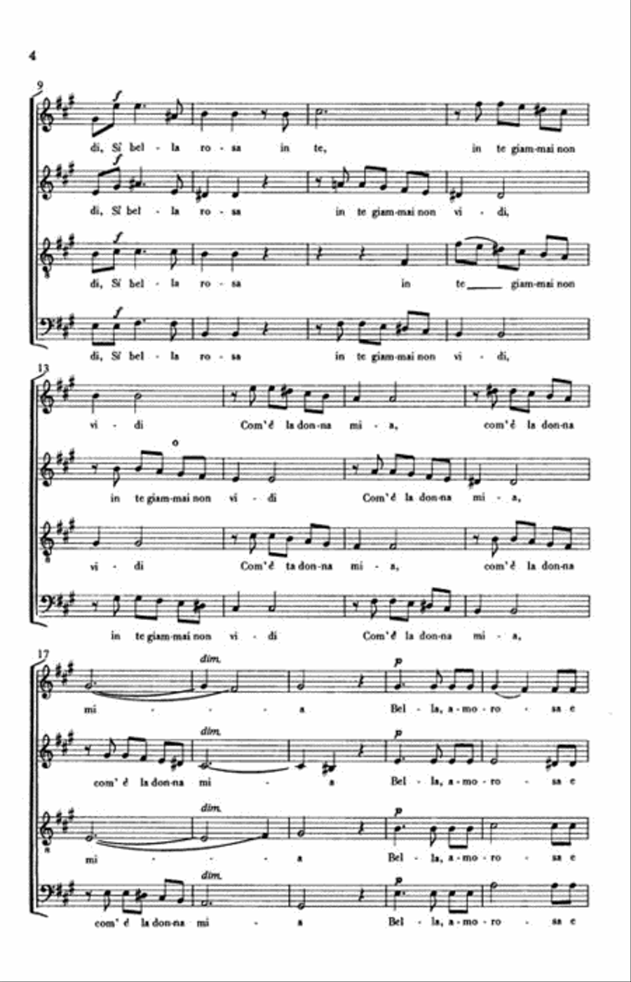 Siepe, Chegli Orti Vaghi Siepe, Chegli Orti Vaghi 4-Part scores gallery preview page 3