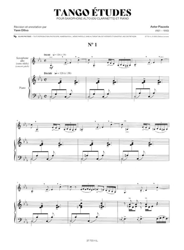 Tango - Etudes (6) ou Etudes tanguistiques