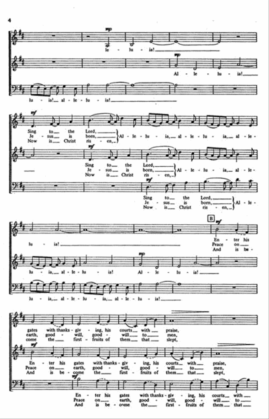 A Round Of Praise A Round Of Praise Choir scores gallery preview page 3