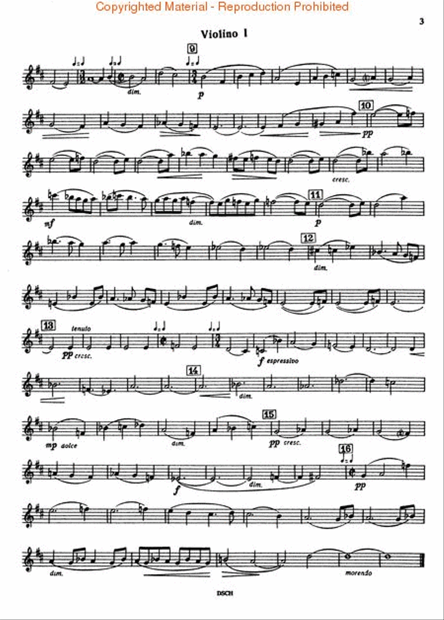 String Quartet No. 4, Op. 83 String Quartet scores gallery preview page 3