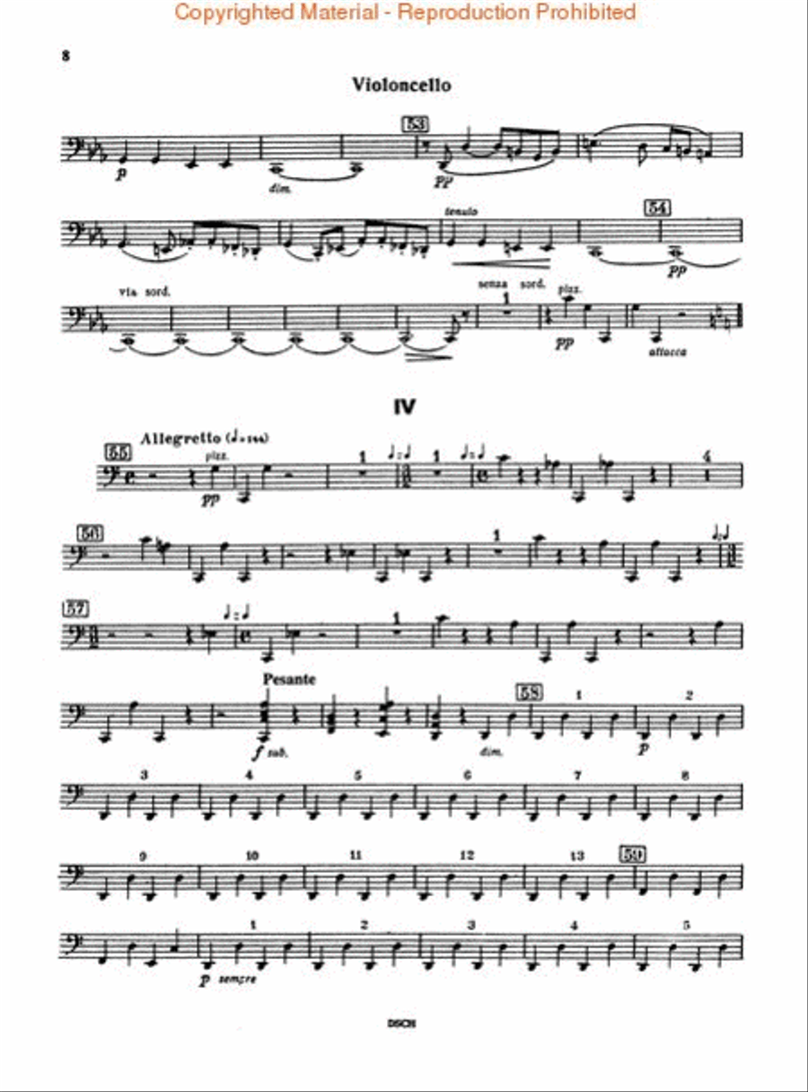 String Quartet No. 4, Op. 83 String Quartet scores gallery preview page 5