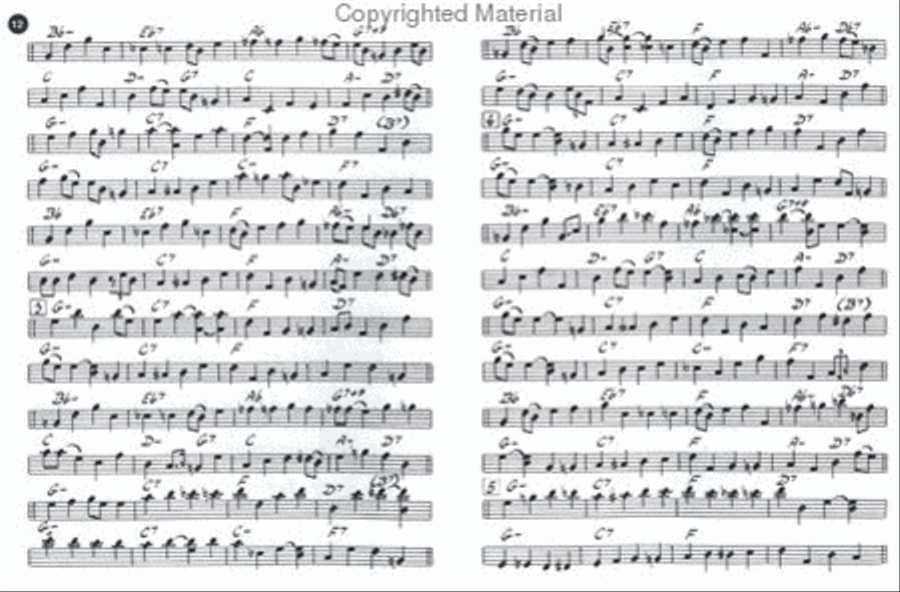 Ron Carter Bass Lines - Transcribed From Volume 15 Double Bass scores gallery preview page 3