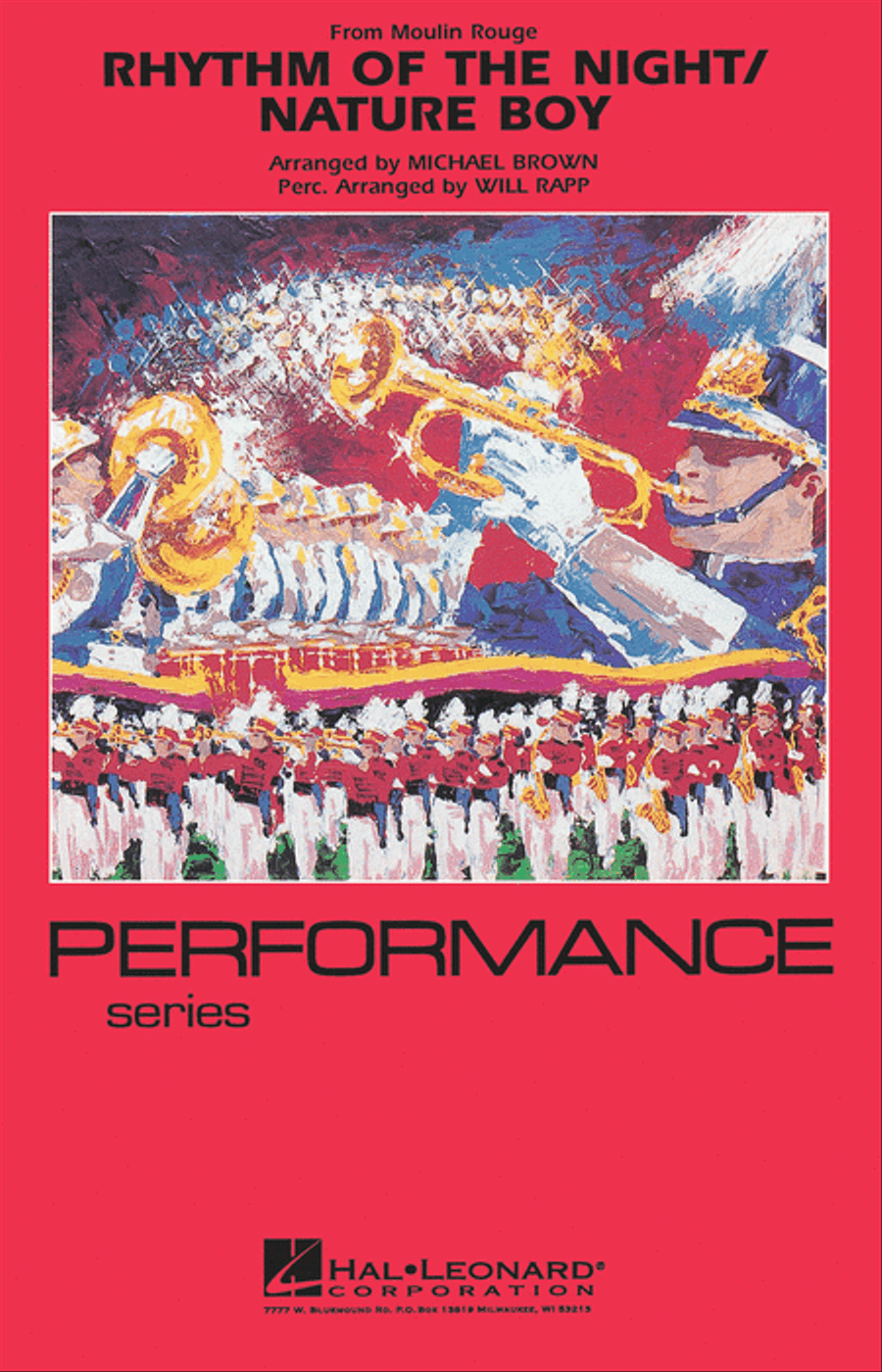 Rhythm of the Night (from Moulin Rouge) Marching Band scores gallery preview page 1