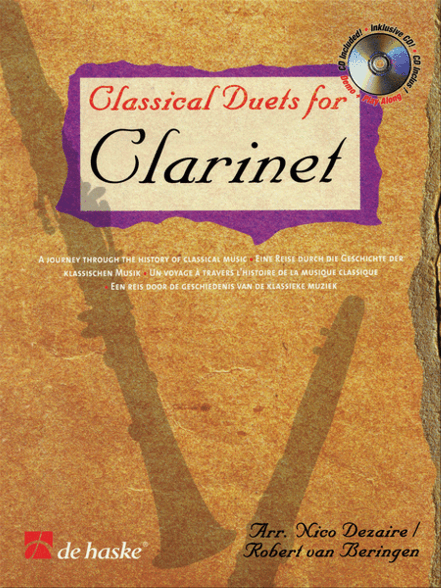 Classical Duets for Clarinet Woodwind Duet scores gallery preview page 1