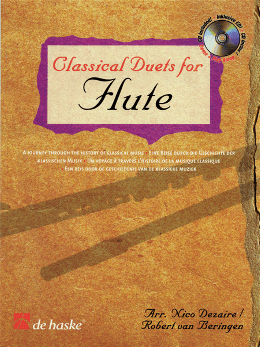 Classical Duets for Flute Woodwind Duet scores gallery preview page 1