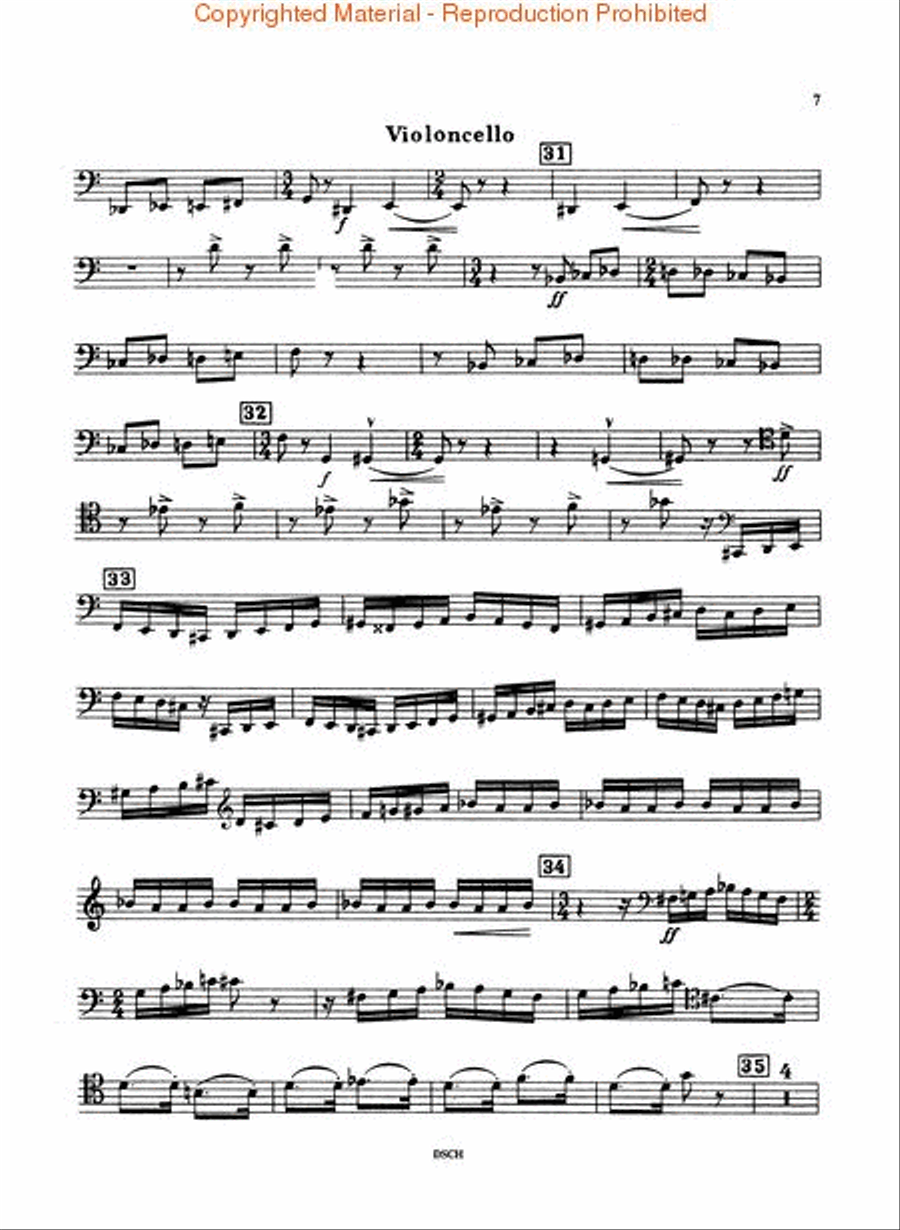 String Quartet No. 7, Op. 108 String Quartet scores gallery preview page 6