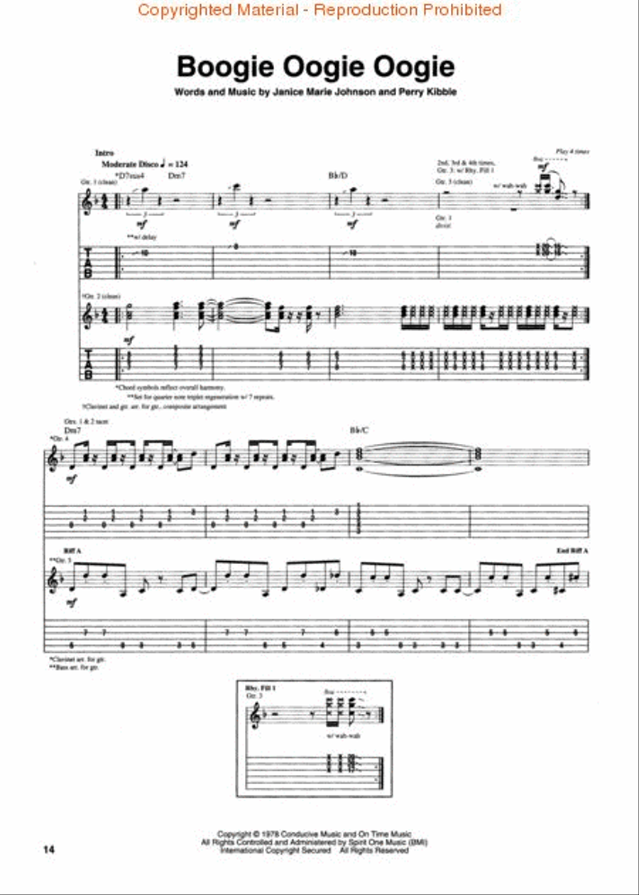 Disco Guitar Bible scores gallery preview page 3