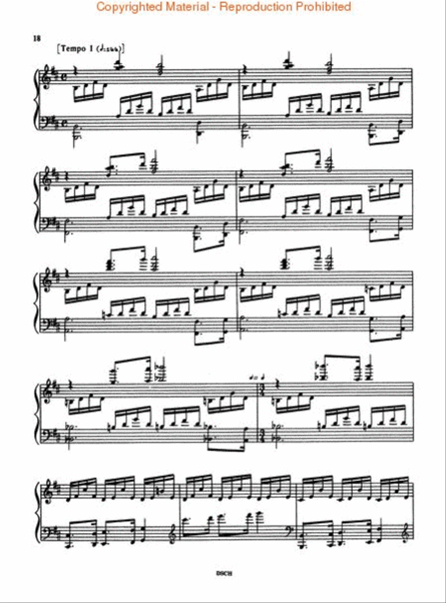 Sonata No. 2 for Piano, Op. 61 Piano Solo scores gallery preview page 3