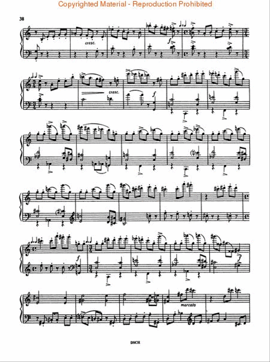 Sonata No. 2 for Piano, Op. 61 Piano Solo scores gallery preview page 4