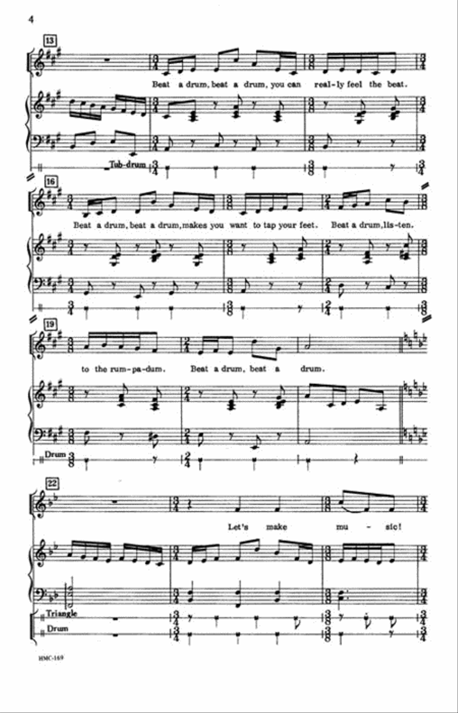 Sing a Song Choir scores gallery preview page 3