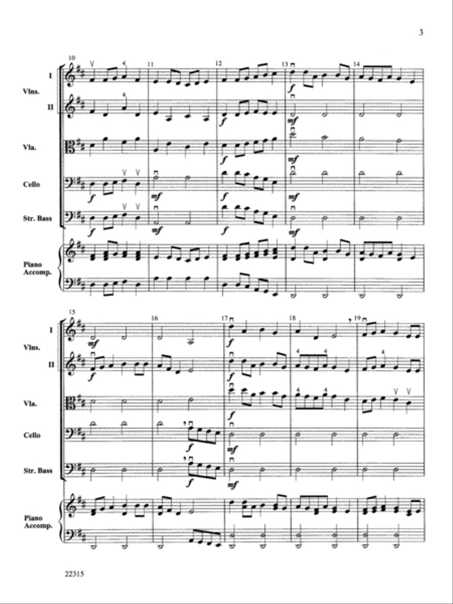 String Celebration String Orchestra scores gallery preview page 3