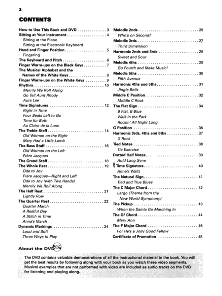 Alfred's MAX Keyboard, Book 1 Piano Method scores gallery preview page 2
