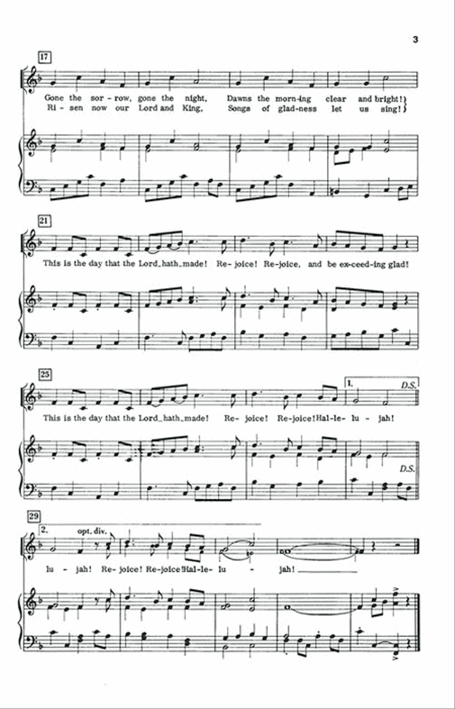 This Is the Day This Is the Day Unison Choir scores gallery preview page 3