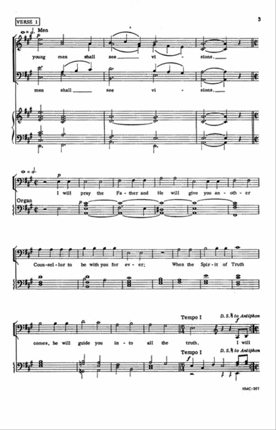 Two For Pentecost Two For Pentecost 4-Part scores gallery preview page 6