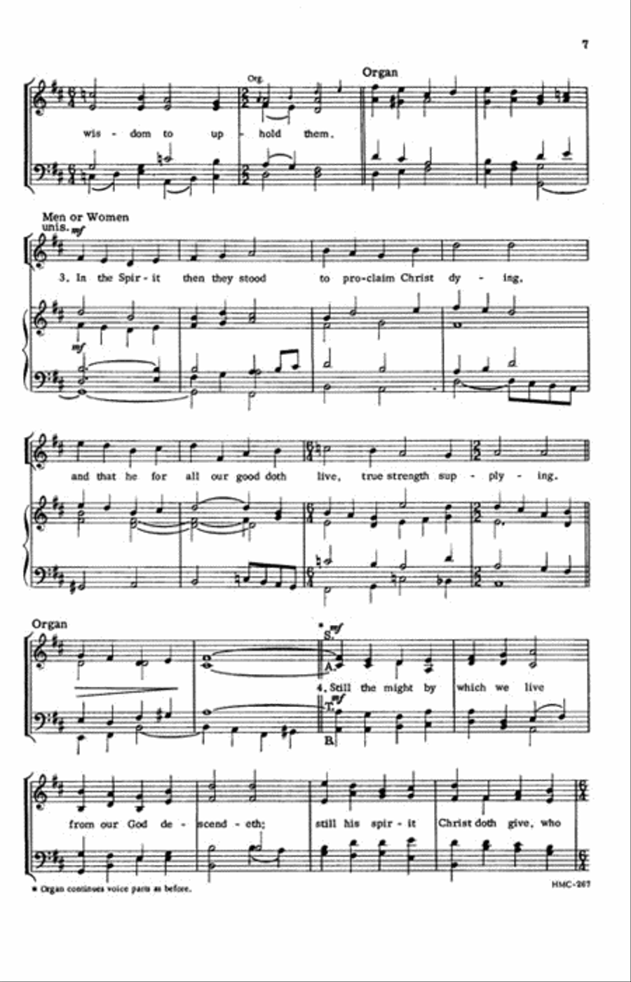 Two For Pentecost Two For Pentecost 4-Part scores gallery preview page 8