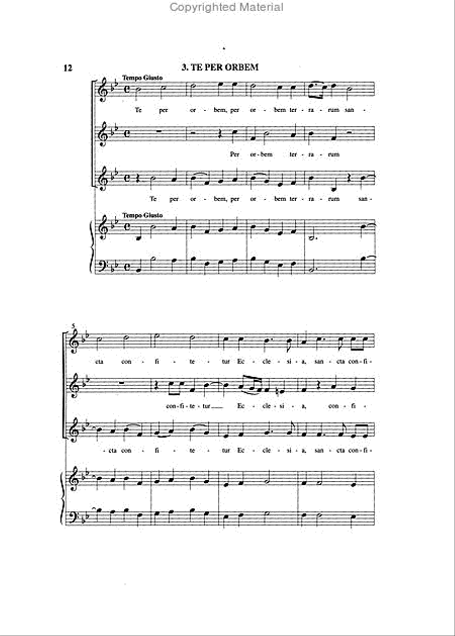Te Deum A 3 Te Deum A 3 SSA scores gallery preview page 3