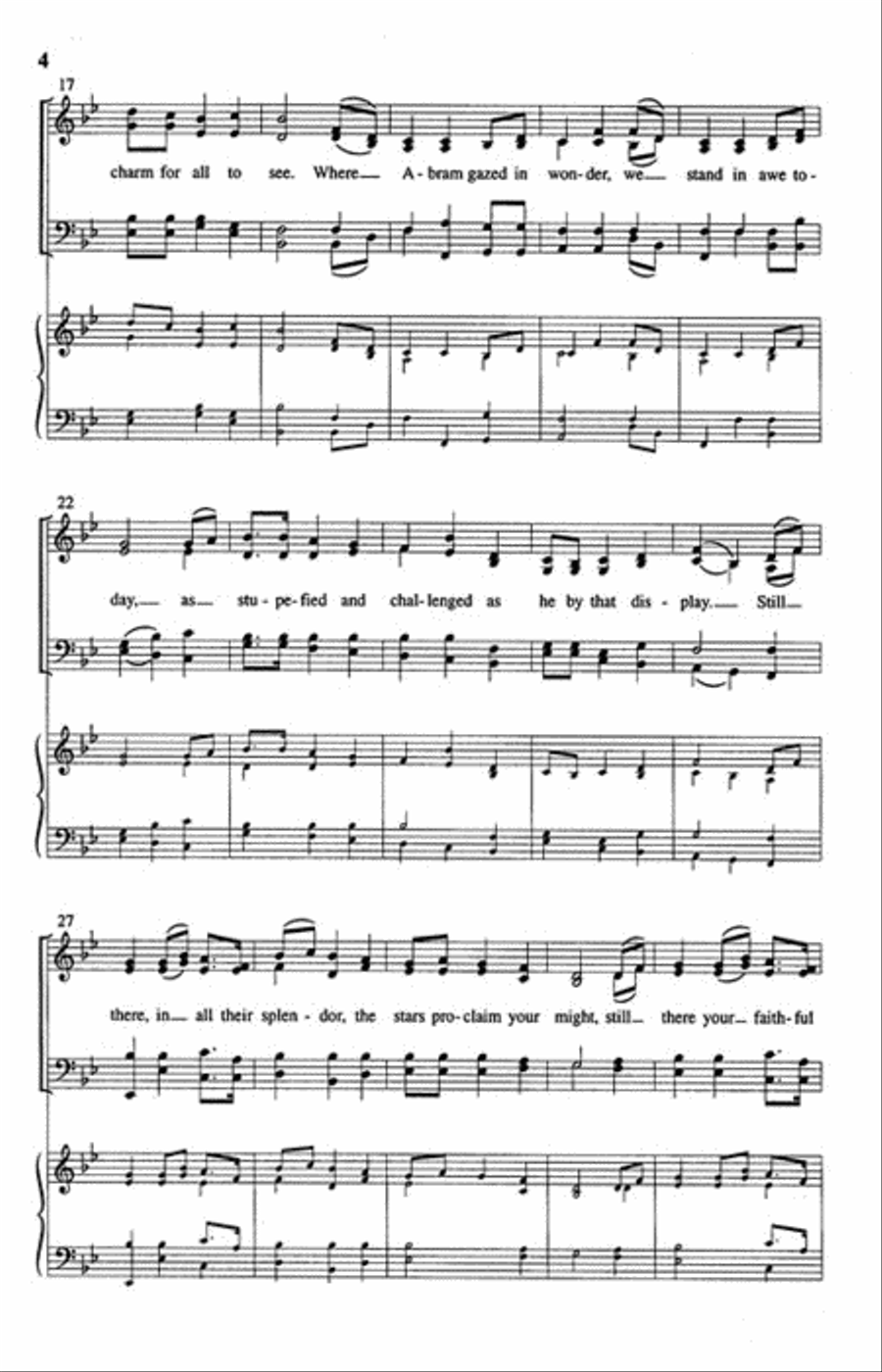 In Darkest Night In Darkest Night 4-Part scores gallery preview page 3