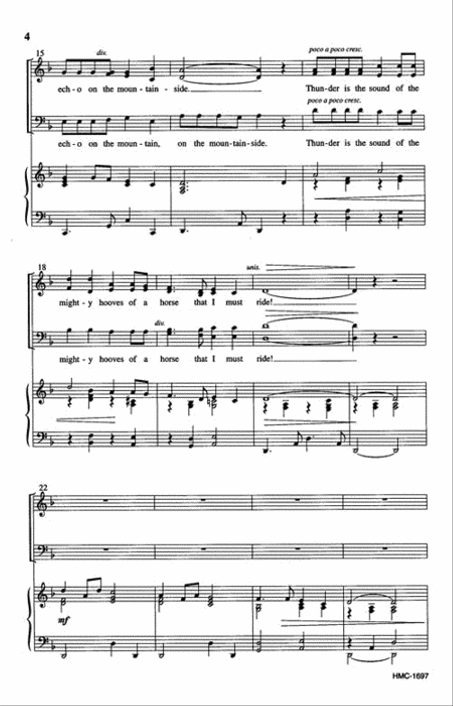 Thunder Thunder 3-Part scores gallery preview page 3