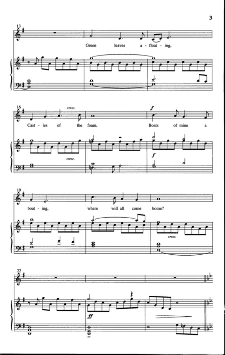 On Goes The River On Goes The River Choir scores gallery preview page 3