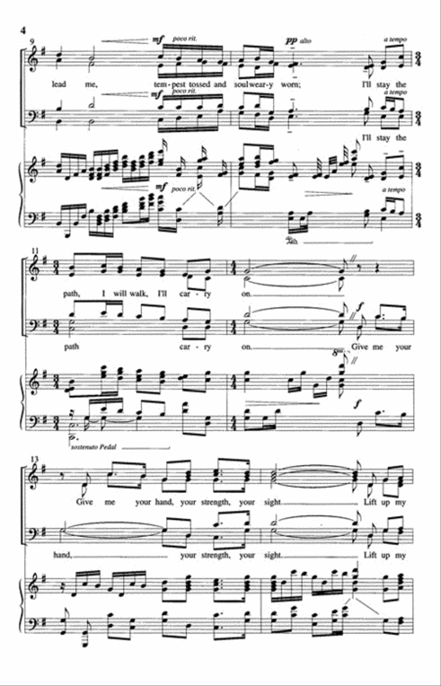 I Seek A Journey I Seek A Journey Choir scores gallery preview page 3