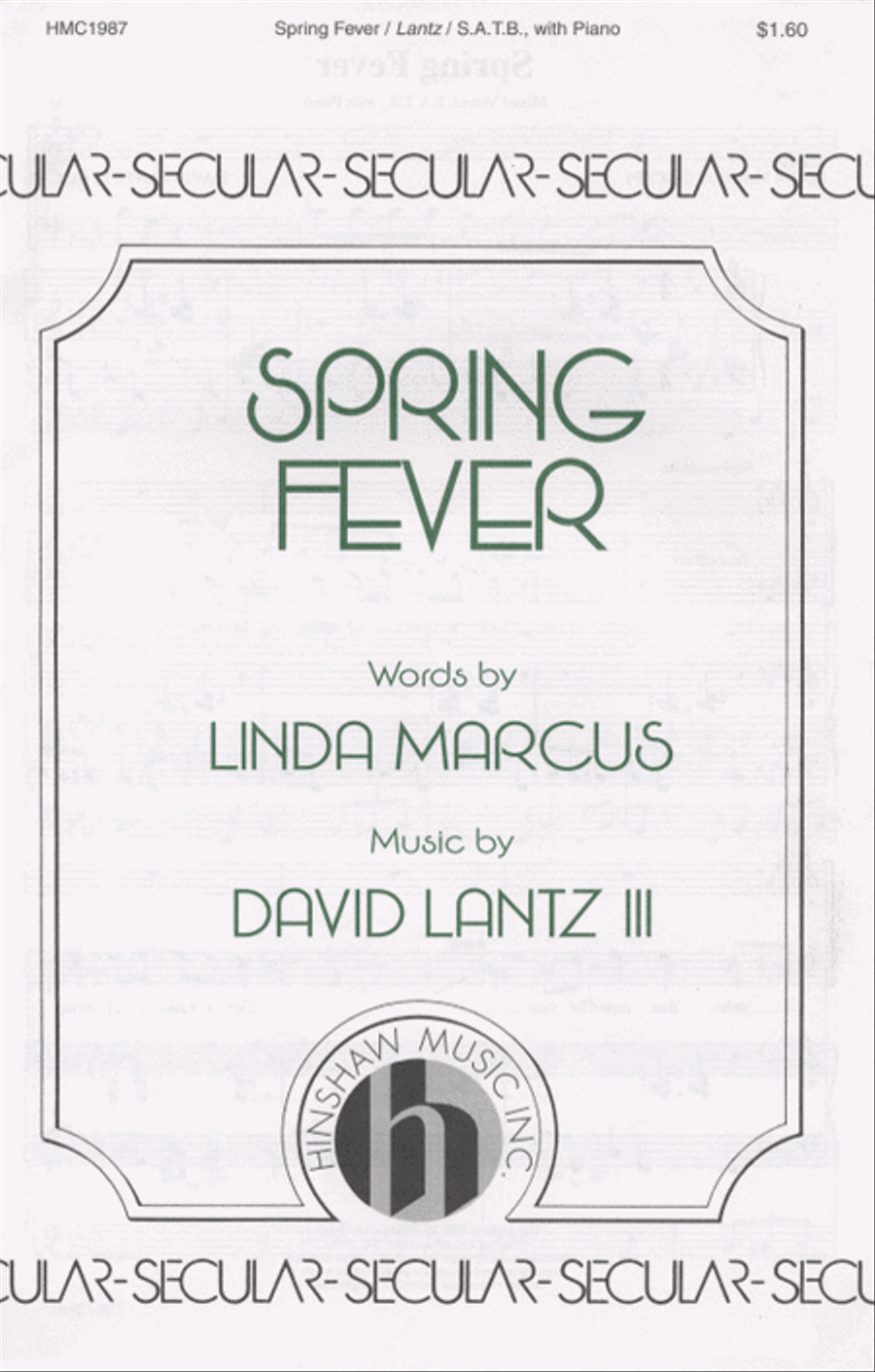 Spring Fever Spring Fever 4-Part scores gallery preview page 1