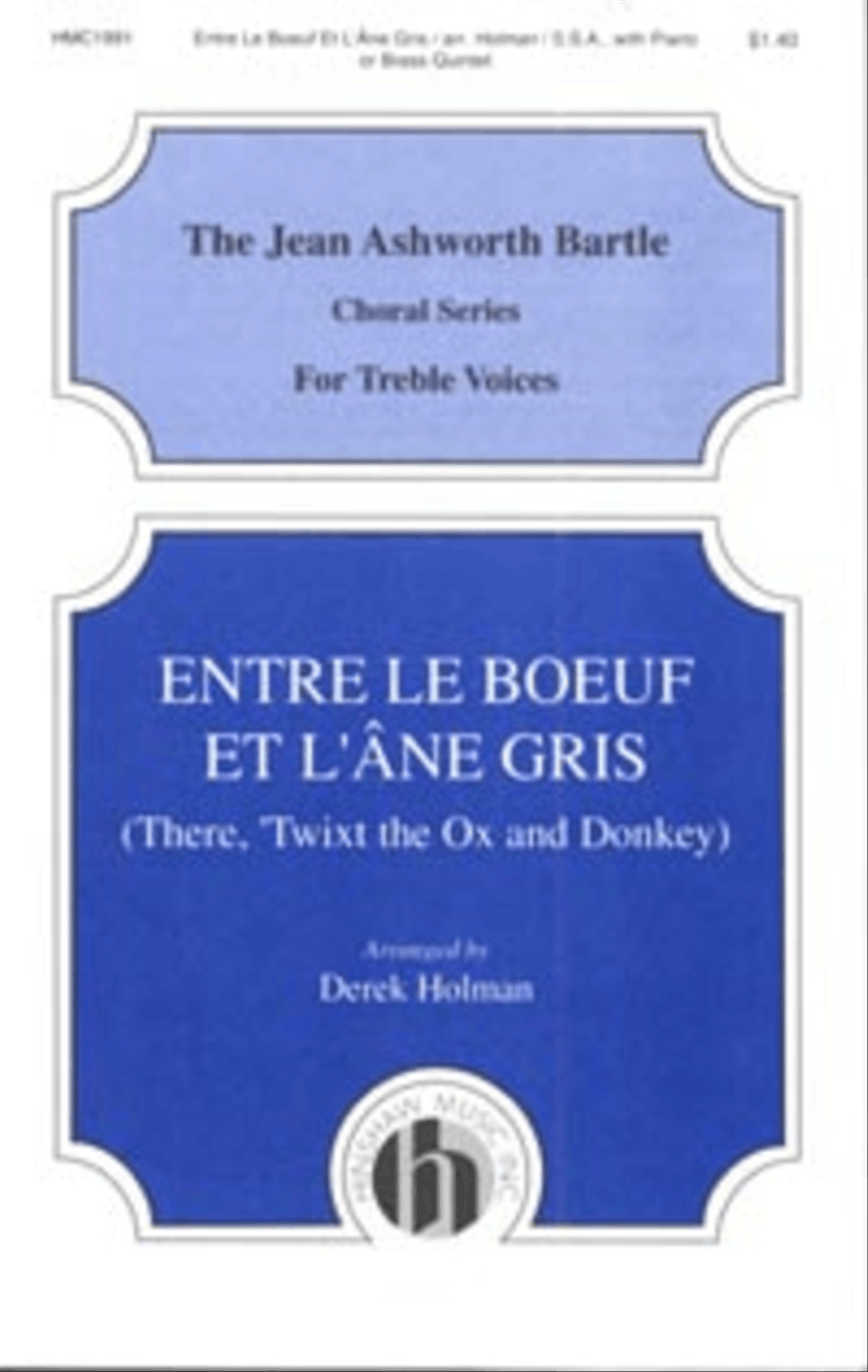Entre Le Boeuf Et Lane Gris (there Twixt The Ox . . .) SSA scores gallery preview page 1
