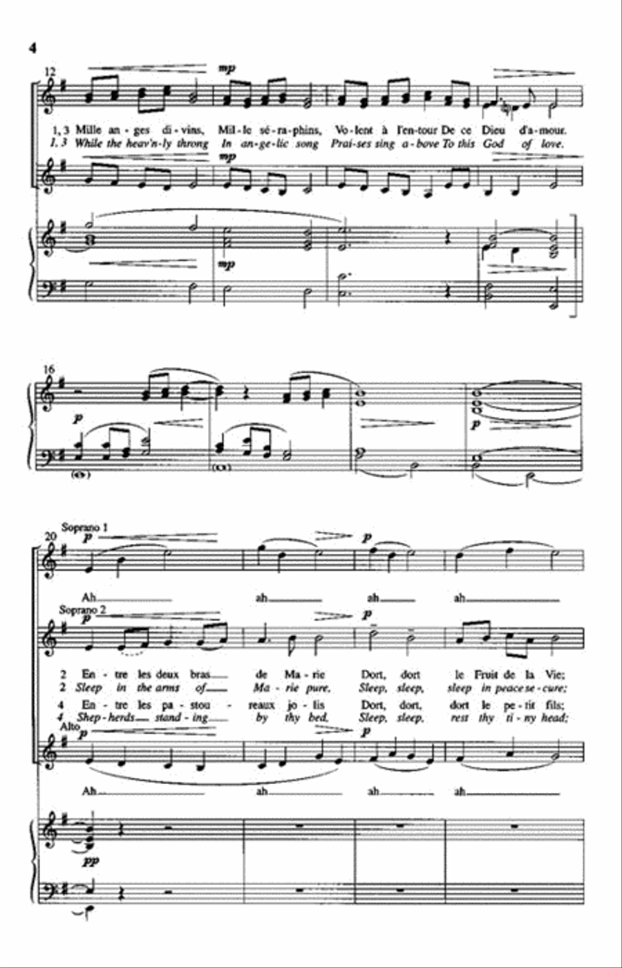 Entre Le Boeuf Et Lane Gris (there Twixt The Ox . . .) SSA scores gallery preview page 3