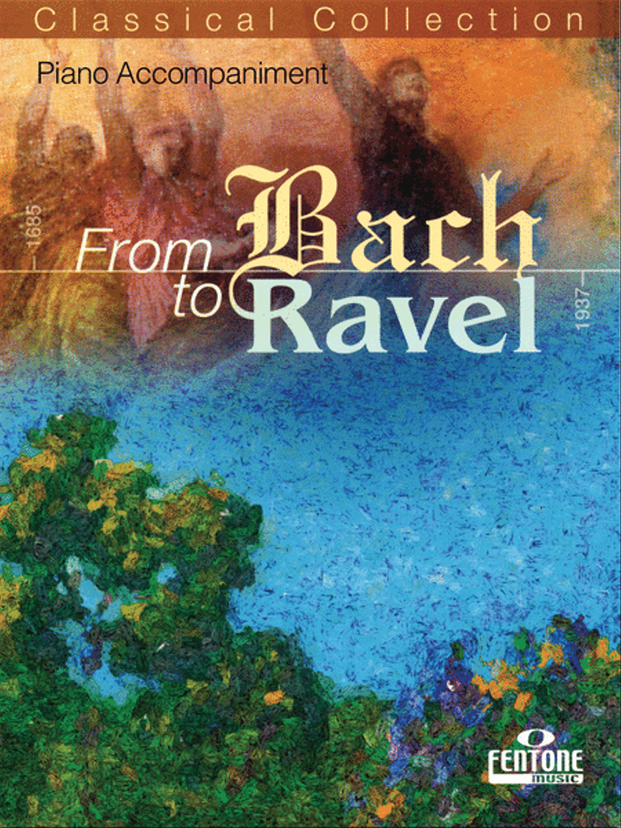From Bach to Ravel Piano Accompaniment scores gallery preview page 1