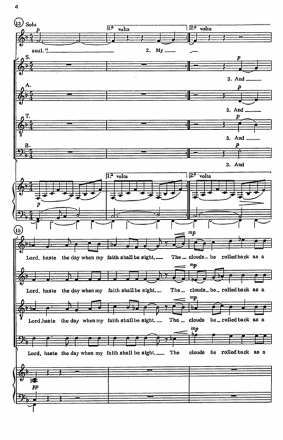 It Is Well with My Soul It Is Well with My Soul 4-Part scores gallery preview page 3