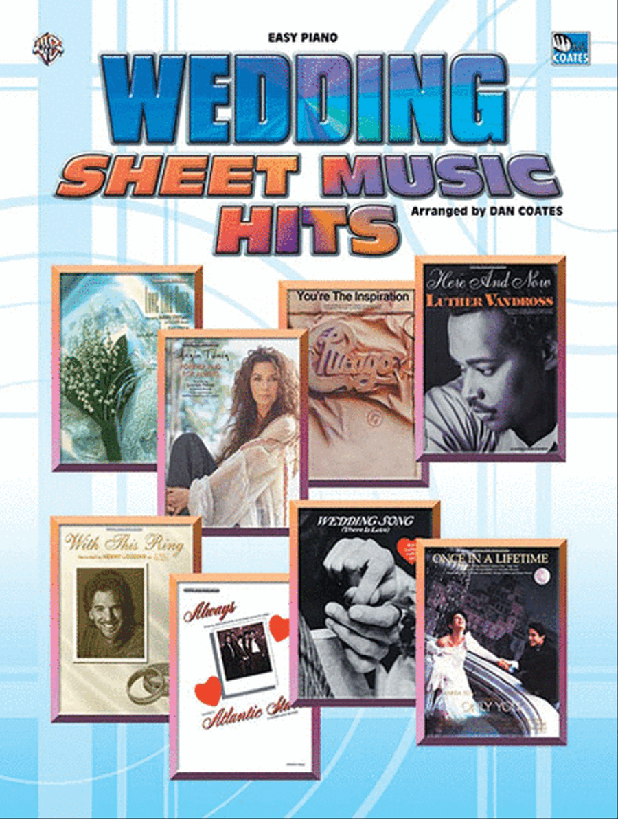 Wedding Sheet Music Hits Easy Piano scores gallery preview page 1